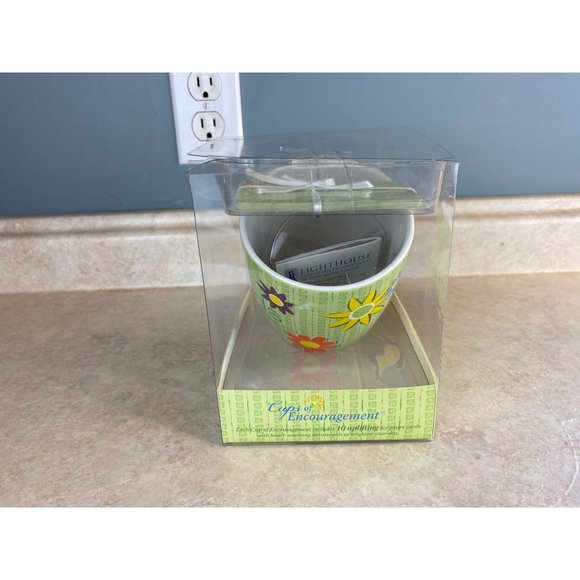 Cup of Friendship Light House Christian Products Co. Green Coffee Mug NEW in Pac - Picture 2 of 6